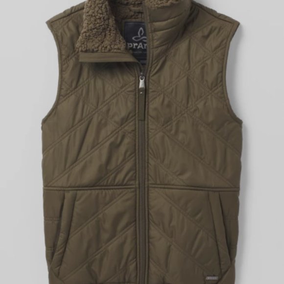 prAna Esla Vest Slate Green - Picture 5 of 7